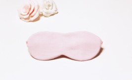 Pink eye sleep mask - Organic cotton eye pillow - Slumber SPA Pj party f... - £7.98 GBP