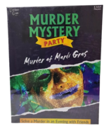 Murder Mystery Party &quot;Murder at Mardi Gras&quot; Role Play Game 2018 Adult 8 ... - £18.49 GBP