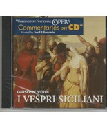 Giuseppe Verdi I Vespri Siciliani Washington National Opera Commentaries CD - £19.40 GBP