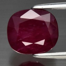 Ruby. 2.75 cwt. Natural Earth Mined . Appraised 300. US. 7.8x7x4.8 mm. - £119.61 GBP