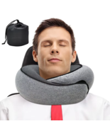 Memory Foam Travel Neck Pillow for Comfortable Support on Flights - $19.99