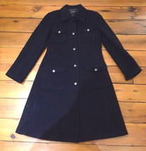 Prague Black Wool Blend Women Winter Coat Jacket Youth XL Adult S-M 38&quot; ... - $59.39