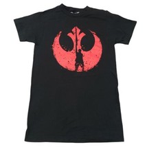 Star Wars Shirt Size XS Rebel Alliance Graphic Print Tee Measurements In Descr.. - £22.87 GBP