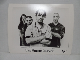 ONE MINUTE SILENCE - PROMO PICTURE - RARE - 8&quot; X 10&quot; - FREE SHIPPING - $250.00