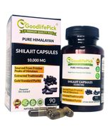 Pure Himalayan Shilajit Capsules10000 MG. Rich in Trace Mineral &amp; Fulvic... - $19.98