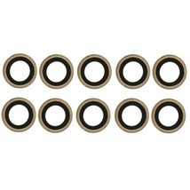 Lot Of 10 Rear Camera Lens w/Frame Compatible for iPhone 6/6s GOLD - $5.86