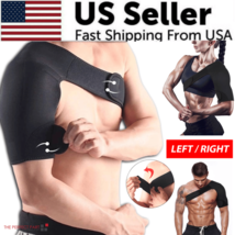Shoulder Brace Support Compression Sleeve Torn Rotator Cuff Relief Joint... - $11.62