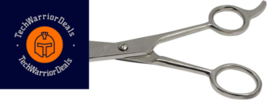 SE 6.5&quot; Ice Tempered Stainless Steel Barber Scissors - SP104 6-1/2&quot;  - $19.62