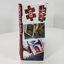 Star Wars Starfighter 3D Puzzle 100 Piece Lenticular 12"x9" Cardinal Sealed NEW - $14.95