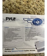 Pyle Pro Elite Series Waterproof Bluetooth Amplifier, 400 Watts (PLMRA41... - $1,112.77 MXN