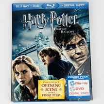 Harry Potter and The Deathly Hallows Part 1 (Blu-Ray + DVD) w/ Slipcover - £6.24 GBP