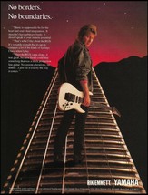 Triumph Rik Emmett 1988 Yamaha RGX guitar advertisement 8 x 11 ad print - $3.60