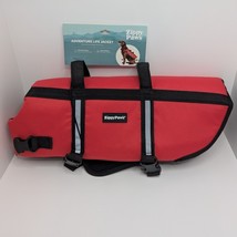 ZippyPaws Dog Life Jacket Large Orange Float Vest Reflective Swim Pet Sa... - $448.09 MXN