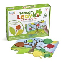 Sensory Leaves Math Activity Set, Pattern Play, Shape Puzzle, Pattern Bl... - £29.09 GBP