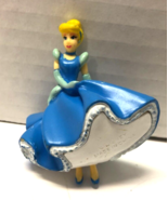 Disney Cinderella 2 1/4&quot; PVC Vintage Cake Topper Figure - $4.95