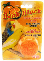 Living World Beak Block with Minerals Orange 6 count Living World Beak B... - £19.07 GBP