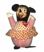 DISNEY MINNIE MOUSE TOY VINTAGE GUND ROLY POLY CHIME DOLL DISNEY PRODUCT... - $233.58