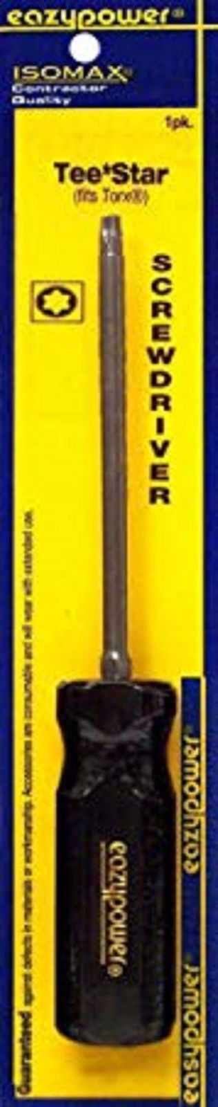 80182 Eazypower T9 tee star screwdriver 9 inch long 80182b 80182/b - $10.70