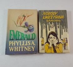 Vtg Lot Of 2 Phyllis A Whitney YA Novels HC 1st Ed Nobody Likes Trina &amp; Emerald - £63.30 GBP