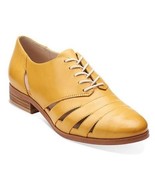 Clarks Narrative Tan Leather Round Toe Lace Up Shoes Women’s Size 9 - $29.99