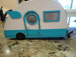 CANNED HAM LIGHTED CAMPER TRAILER hand made with man inside - $59.40
