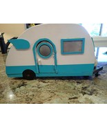 CANNED HAM LIGHTED CAMPER TRAILER hand made with man inside - £46.74 GBP