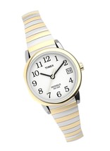 Timex Women&#39;s Easy Reader 25mm Watch Two-Tone Case Dial - £135.23 GBP