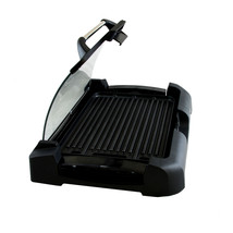 Megachef Reversible Indoor Grill and Griddle with Removable Glass Lid - $149.49