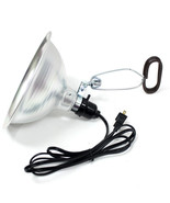 Wood Clamp Lamp Light 8.5&quot; Reflector 75 Watt for Garage Work Light - $21.78 CAD