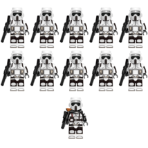 Star Wars Scout Troopers Commander 11pcs Minifigures Building Toy - £16.91 GBP