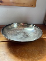 Vintage Pairpoint Shallow Silverplate Metal Fruit or Other Use Footed Bo... - $23.95