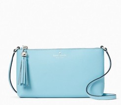 New Kate Spade Amy Ivy Street Crossbody Smooth Leather Fountain Blue / Dust bag - £67.58 GBP