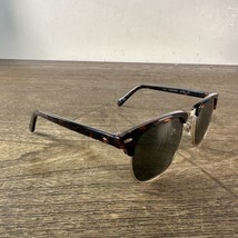 Fossil FM143 Mens Club Sunglasses Tortoise / Gold Frame Solid Green Lens... - £18.04 GBP