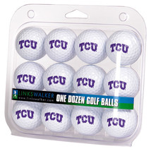 TCU Horned Frogs Dozen 12 Pack Golf Balls - £31.34 GBP
