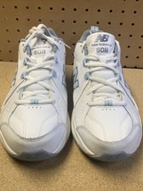 New Balance 809 WX608WB5 White Light Blue Lace Up Running Shoes Size 9 D - $33.25