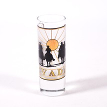 State of Nevada Horse &amp; Sunrise Sunset Shot Glass Drinking Cup Drinkware... - £10.04 GBP