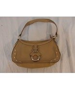 Adult Women&#39;s Apt. 9 Faux Man Made Tan Leather Handbag Shoulder Strap 32851 - £16.47 GBP
