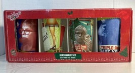 A Christmas Story Set of 4 Retro Pint Drinking Glasses Collectors Series... - £14.69 GBP