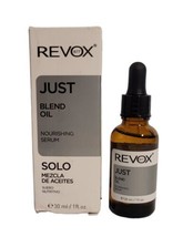 REVOX B77 Just  Blend Oil Nourishing Serum 1 fl oz. Argan Oil Almond Oil Dulcis - £18.29 GBP