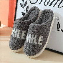 Cotton Slippers Home Shoes Thick Sole High Heel Non Slip House Slippers Non Slip - £19.09 GBP