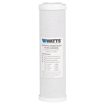 Watts (WCB10-CHLORA) 9.75&quot;x2.75&quot; Chloramine Carbon Block 5 Micron Filter - $34.53