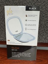 Glo Tech Led Compact Magnifying Small Mirror Black - $14.49