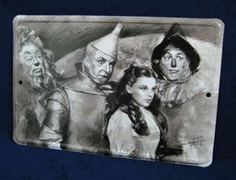 Wizard Of Oz Black &amp; White -*US MADE*- Metal Sign -Man Cave Garage Bar Pub Décor - £11.83 GBP