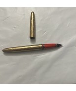 Sheaffer’s Fountain Pen-Lady Sheaffer’s Gold Tone &amp; Orange Rare - €113,96 EUR