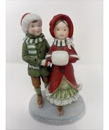 Holly Hobbie 1980 Figurine Christmas Is Love Limited Edition Porcelain 6... - $25.00