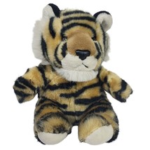 Its All Greek to Me Tiger Plush Stuffed Animal Big Head Striped Cat 9&quot; - £13.88 GBP