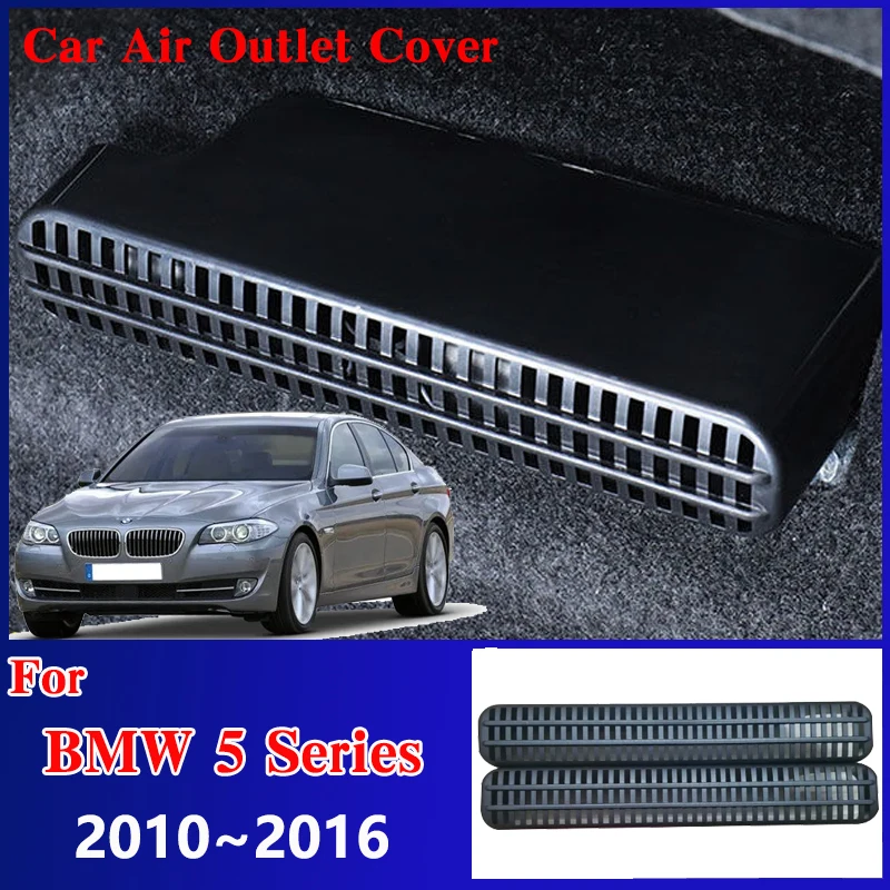 Car air outlet covers for bmw 5 series 2010 2016 f10 f11 f07 under seat duct thumb200