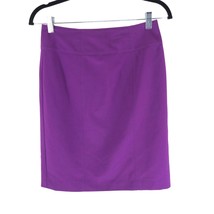 Worthington Pencil Skirt Career Office Stretch Lined Purple 4 - £4.75 GBP
