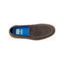 Nunn Bush Otto EZ Moc Toe Slip On Leather Shoes Gunmetal 85064-025 image 5