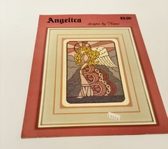 Angelica Cross Stitch Pattern - Designs by Nanci - Angel in Pink 1984 - £9.46 GBP